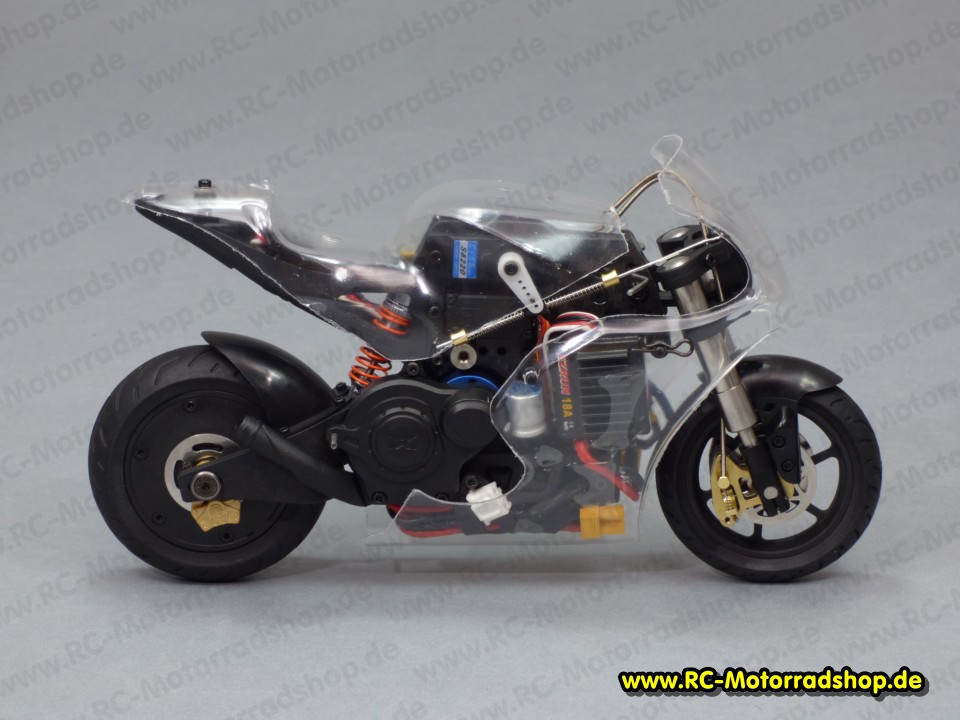 CX3-EVO: 1:10 Motorradmodell X-RIDER CX3 EVO (RTR brushless 4650 kV inkl. Vorderradbremse - fahrbereit aufgebaut) CX3-EVO